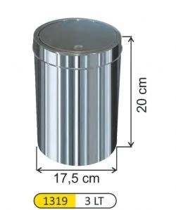 размеры урны для санузла