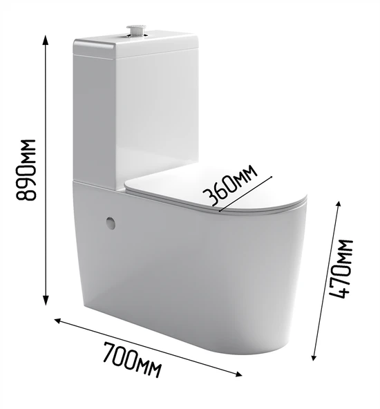Унитаз для инвалидов с габаритами