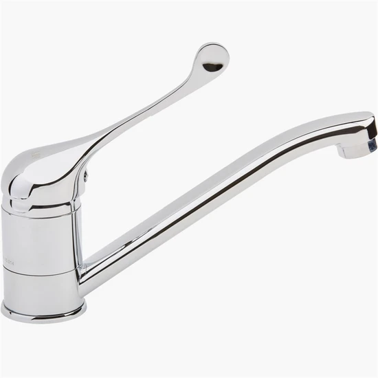 Локтевой смеситель для раковин крупным планом