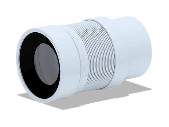 Удлинитель гибкий гофрированный для унитаза