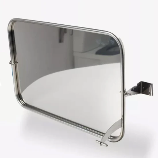 Зеркало поворотное антивандальное с ручкой