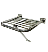 Откидное сиденье для душа усиленное с упором в пол