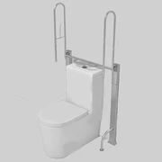 Унитаз-компакт с поручнем для МГН