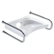 Умывальник с двумя поручнями по ГОСТ