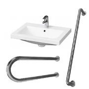 Раковина для инвалидов с поручнями