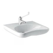 Раковина для МГН с изогнутой формой и отверстием под смеситель