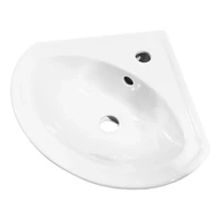 Раковина угловая для инвалидов крупным планом