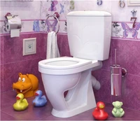 Унитаз-компакт для инвалидов