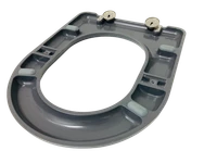 Сиденье для унитаза -компакт для инвалидов вид с тыльной стороны