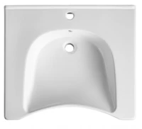 Раковина для инвалидов вид сверху