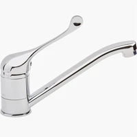 Локтевой смеситель для раковин крупным планом