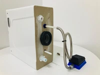 Однорежимная смывная арматура с установленным пневмоприводом