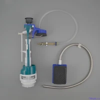 Педаль со шлангом к системе слива для унитаза