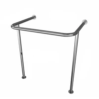 Поручень на стойках для раковины для инвалидов