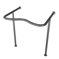 Поручень с выемкой для раковины по ГОСТ для инвалидов