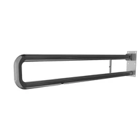 Поручень настенный откидной по ГОСТ для туалета для инвалидов