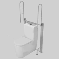 Унитаз-компакт с поручнем для МГН