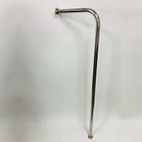 Поручень г-образный для туалета для инвалидов у стены