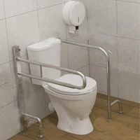 Унитаз с поручнями по ГОСТ