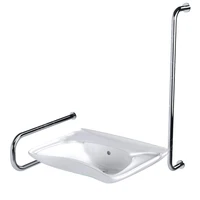 Раковина для инвалидов с двумя поручнями по ГОСТ