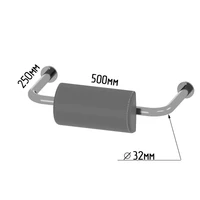 Поручень-опора с подушкой для спины
