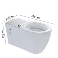 Унитаз подвесной для инвалидов