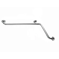 Поручень настенный угловой для инвалидов правый