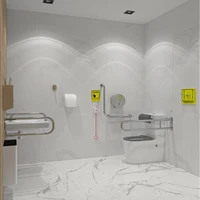 Унитаз-компакт высокий для инвалидов