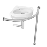 Поручень универсальный с угловой раковиной