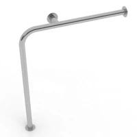 Поручень г-образный для туалета для инвалидов левый