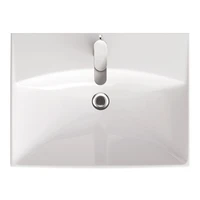 Раковина подвесная для инвалидов вид сверху