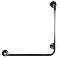 Поручень настенный Г-образный правый